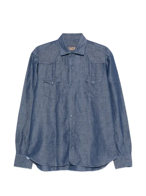 Barba flap-pocket shirt
