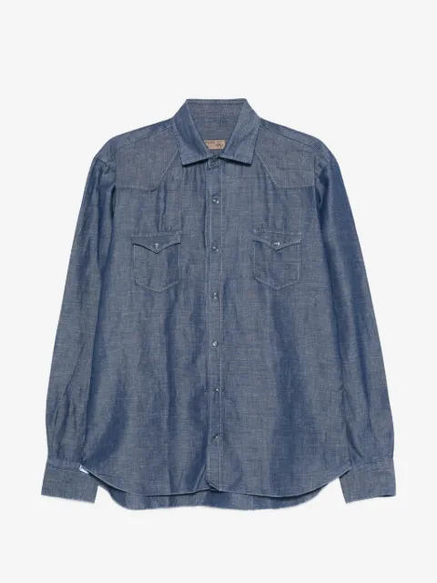Barba flap-pocket shirt