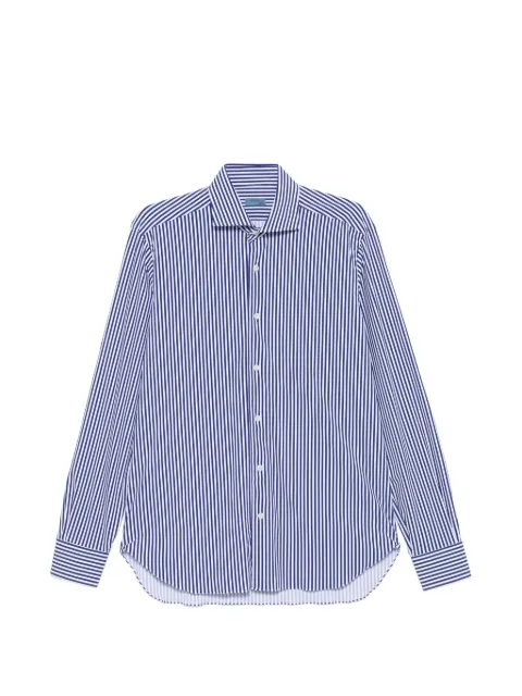 Barba striped long-sleeve shirt