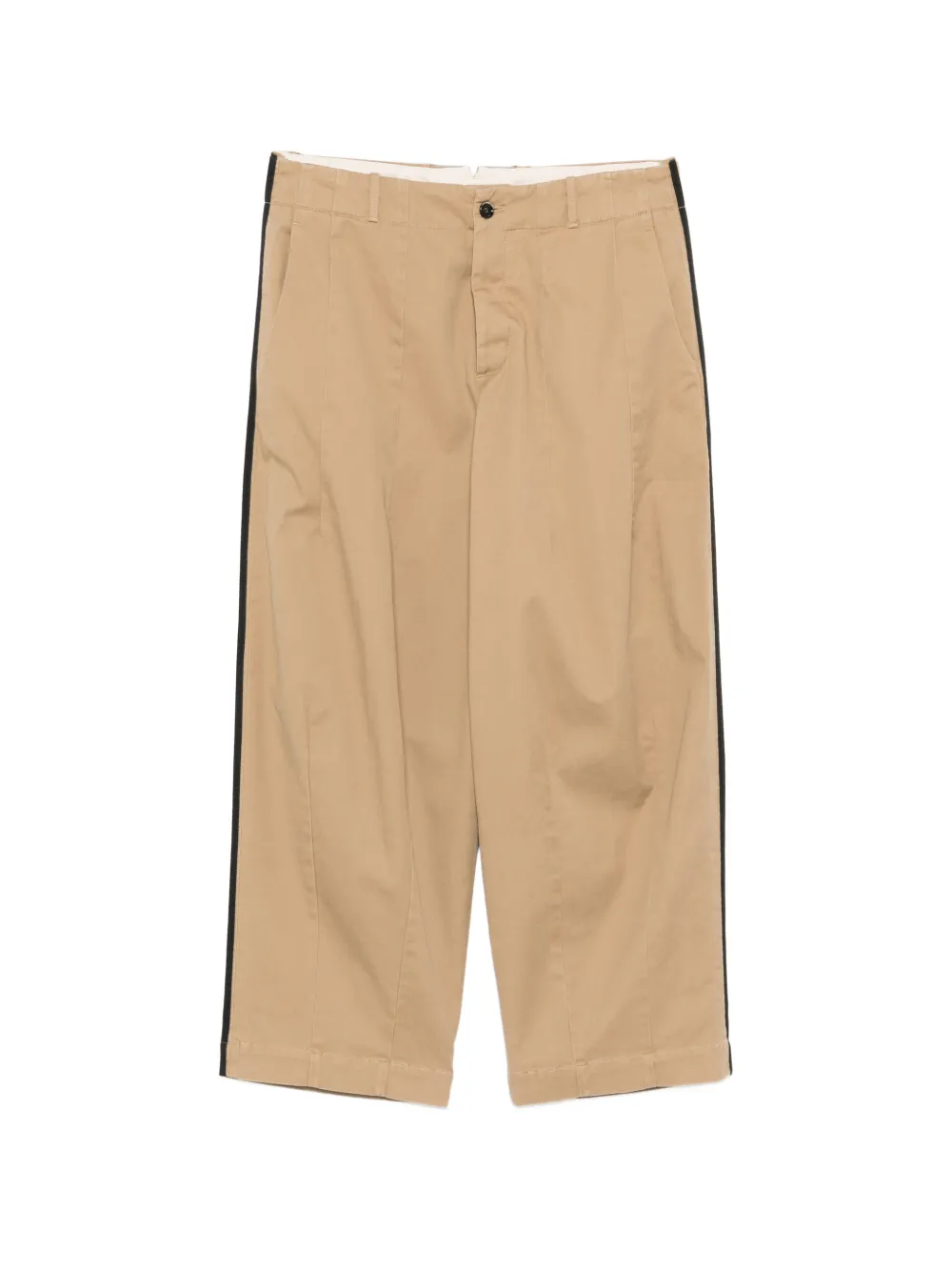 Nine In The Morning Damiano Squad side-stripe trousers - Toni neutri