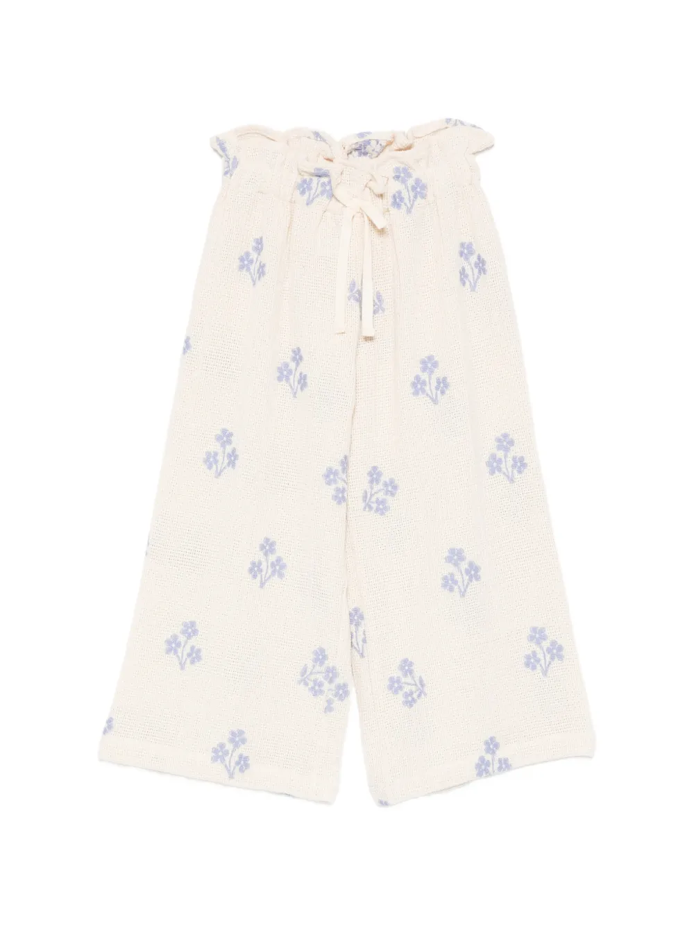 MIPOUNET Sandrine floral trousers - Toni neutri