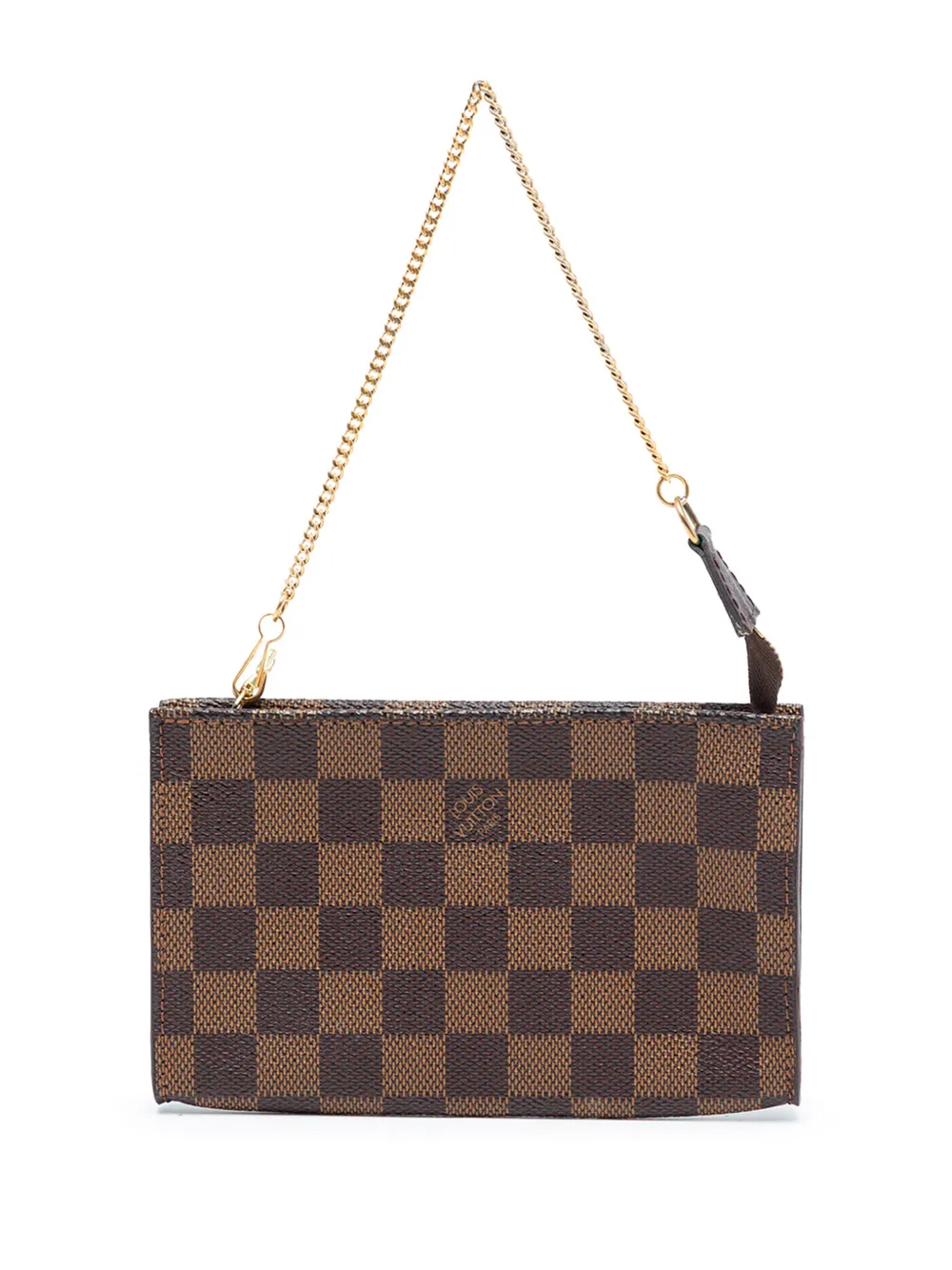 Louis Vuitton Pre-Owned 1998 Damier Ebene Marais Bucket pouch - Braun