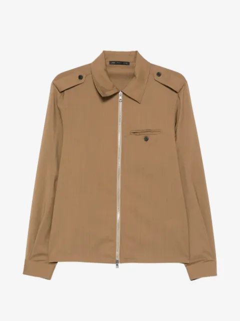 Low Brand button zip jacket