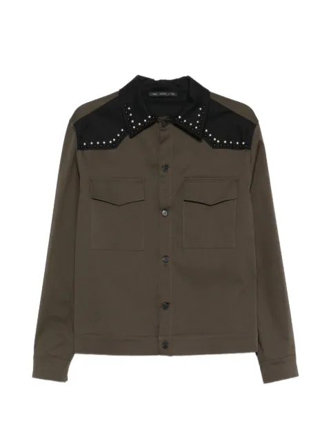 Low Brand studded collar jacket