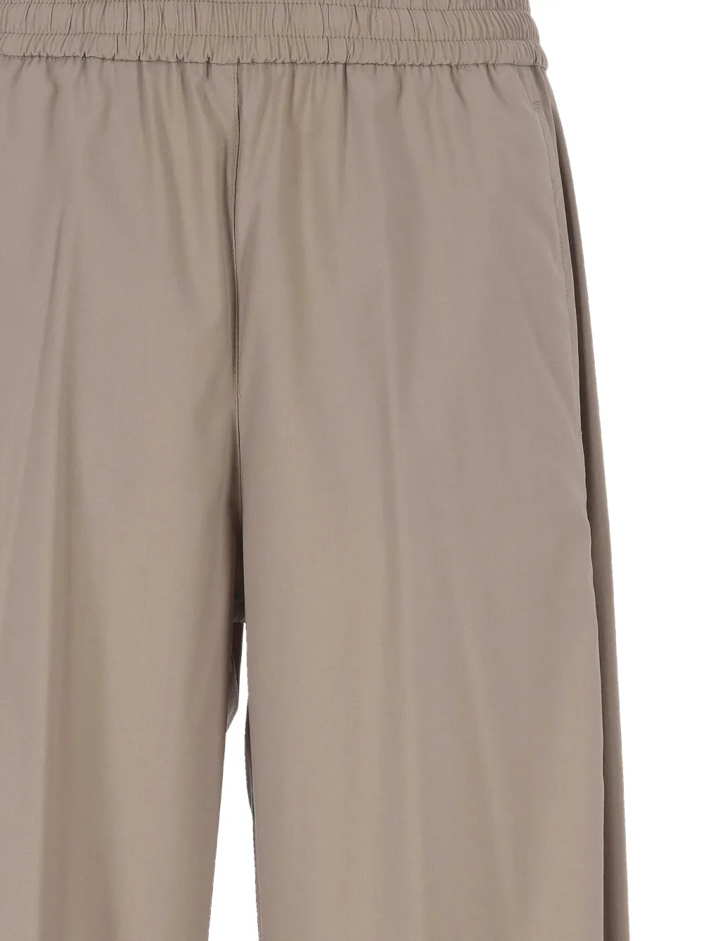 Herno Broek met elastische tailleband Beige