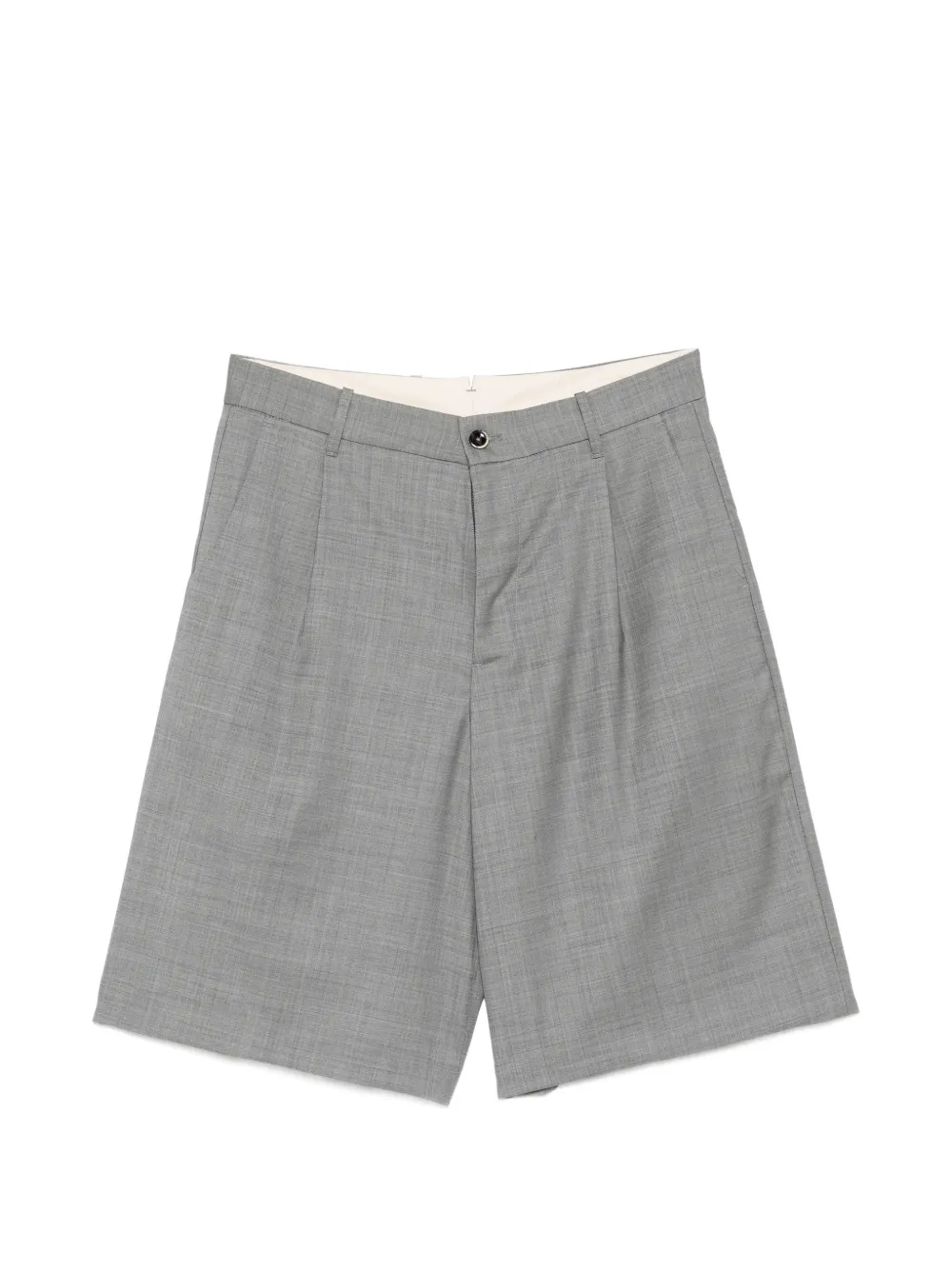 Nine In The Morning Odell pleated shorts - Grey