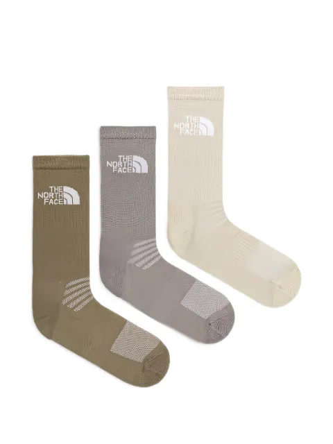 The North Face logo detail socks (set of three)