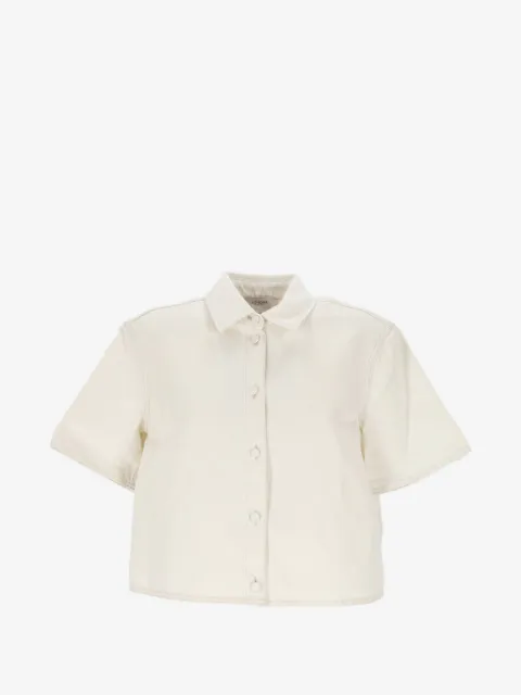 Agnona camisa corta con botones