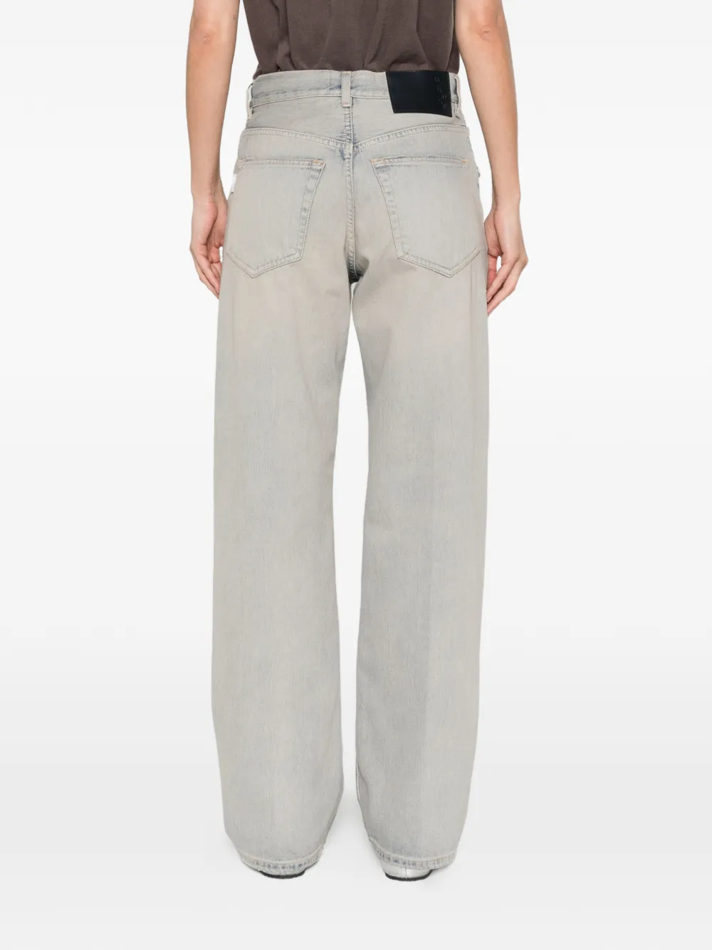 Haikure Jeans met wijde pijpen Blauw
