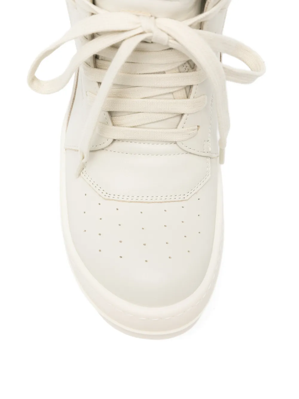 Rick Owens Leren sneakers Beige