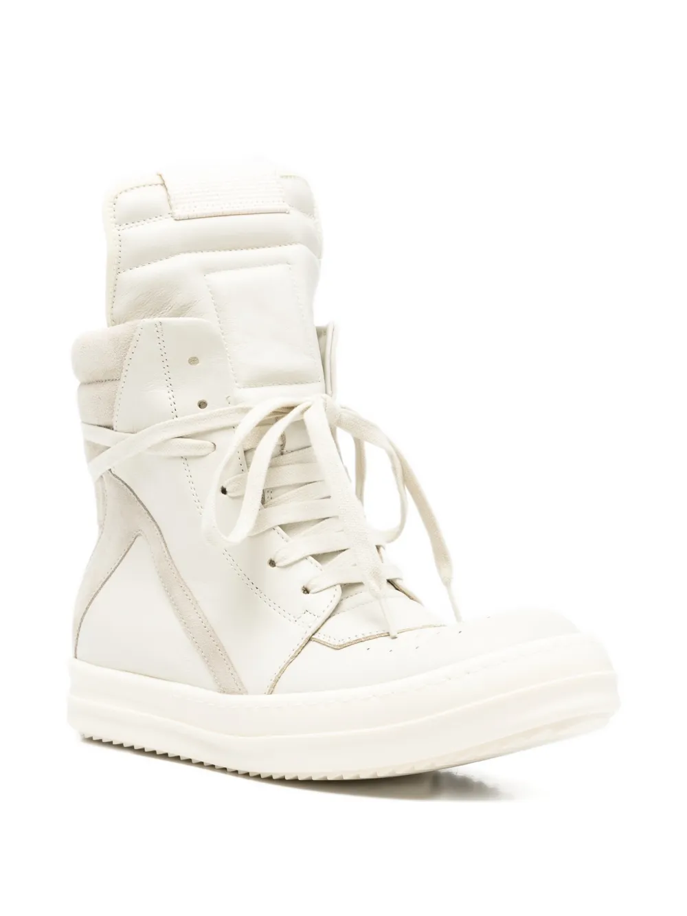 Rick Owens Leren sneakers Beige