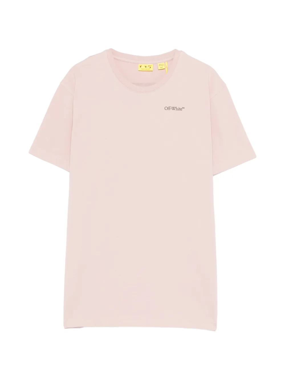 Off-White Kids graphic T-shirt - Rosa