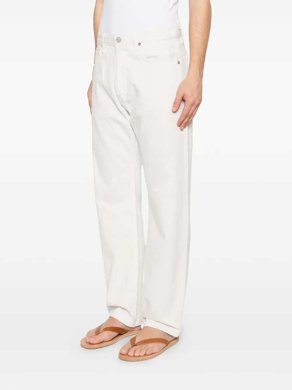  Agolde Magnus Cotton Jeans - White 