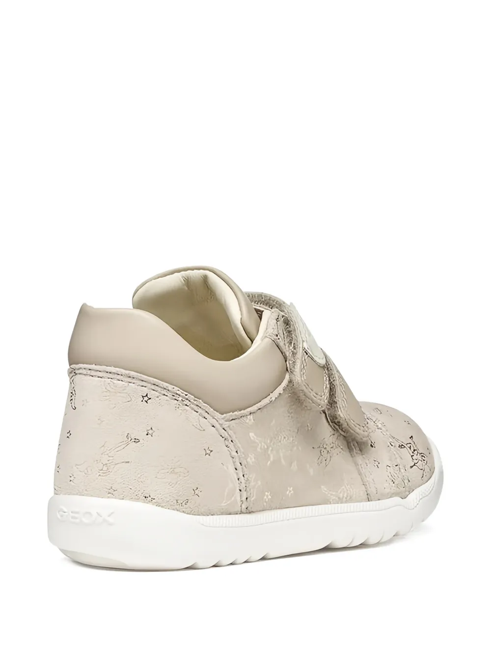 Geox Kids Macchia patterned trainers Beige