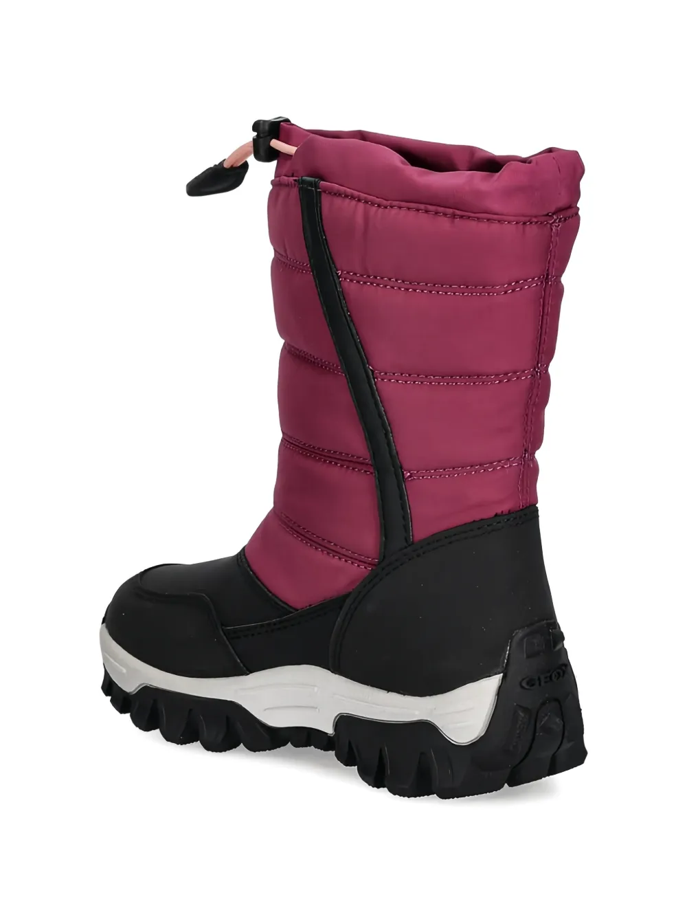 Geox Kids Himalaya gewatteerde laarzen met vlakken Paars