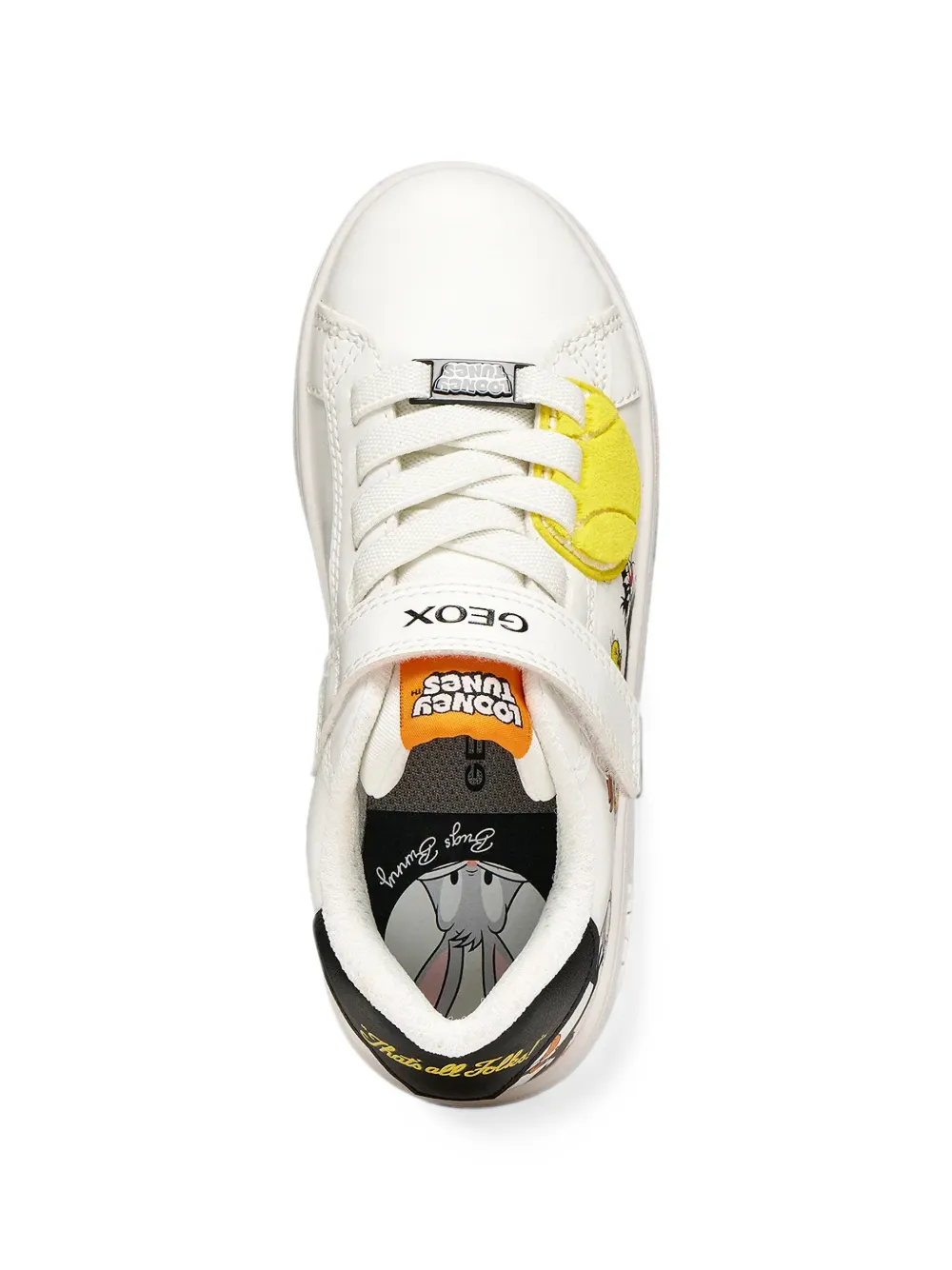 Geox Kids x Looney Tunes Eclyper sneakers Wit