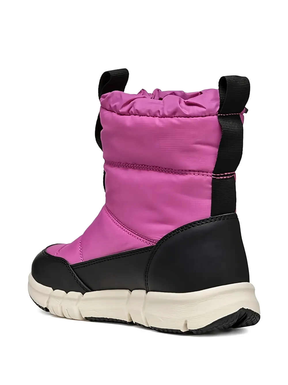 Geox Kids quilted pull-on ankle boots Roze