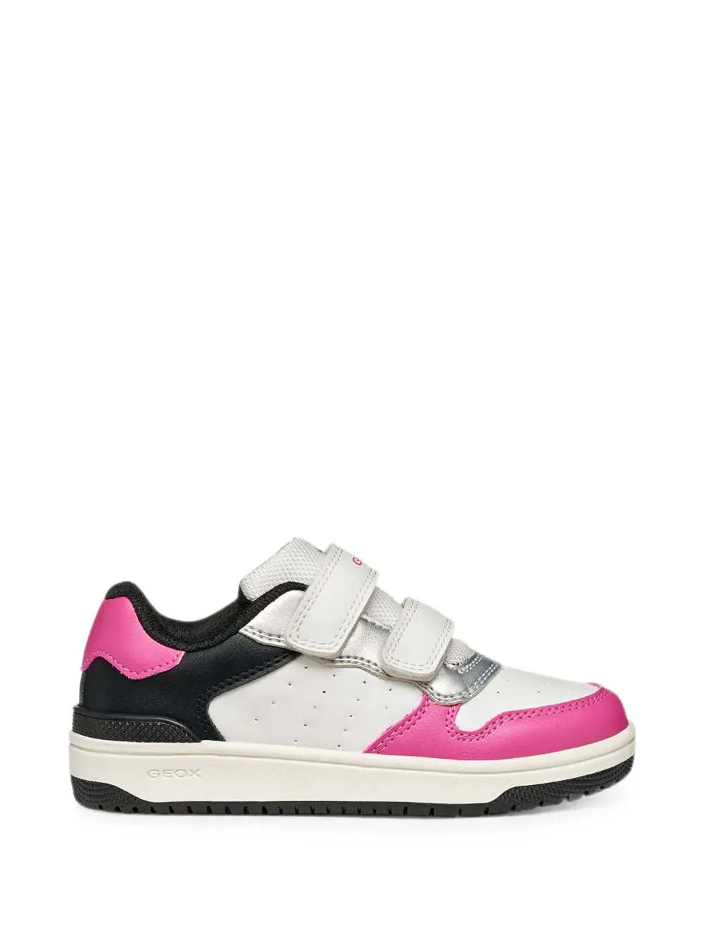 Geox Kids Washiba touch-strap sneakers Wit