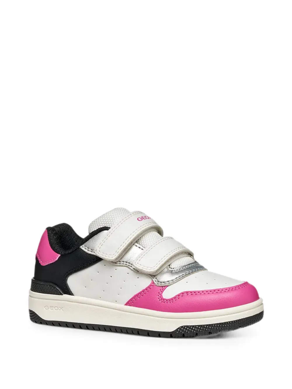 Geox Kids Washiba touch-strap sneakers Wit
