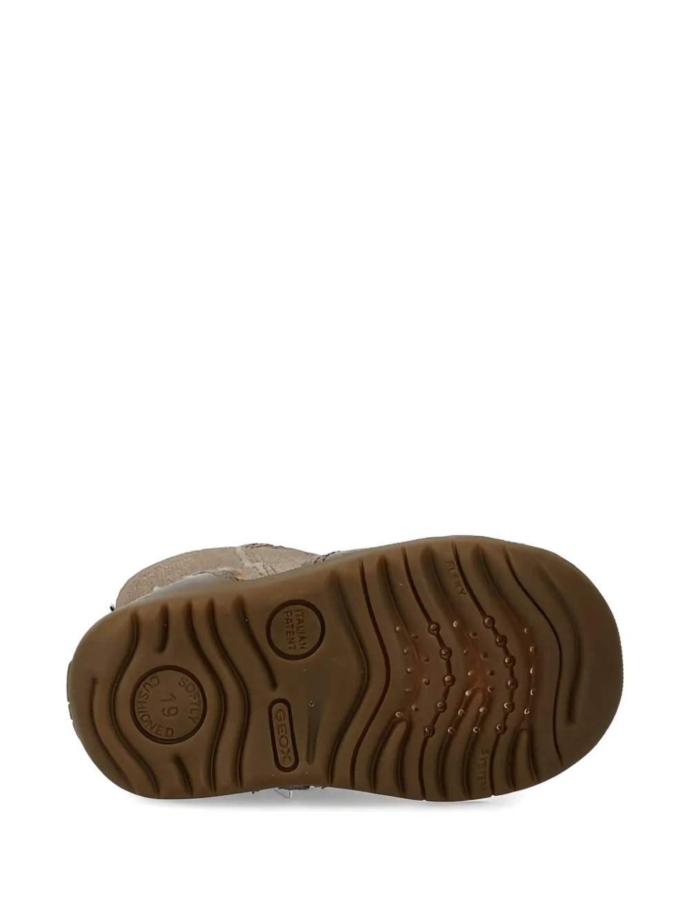 Geox Kids Gewelfde metallic laarzen Bruin