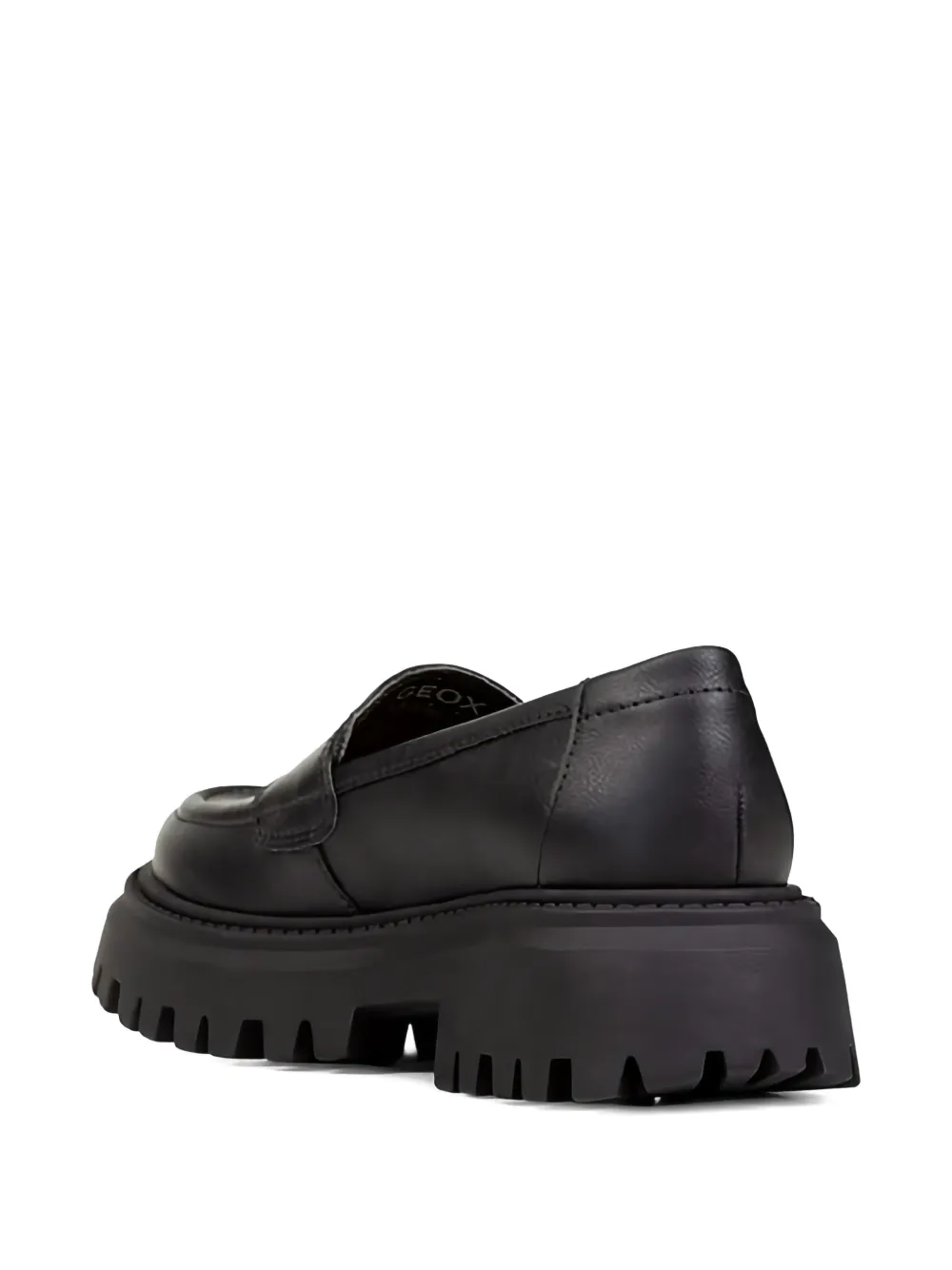 Geox Kids Loafers met chunky zool Zwart