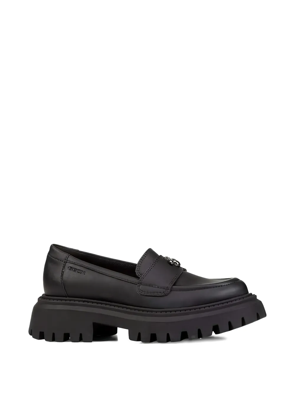 Geox Kids Loafers met chunky zool Zwart
