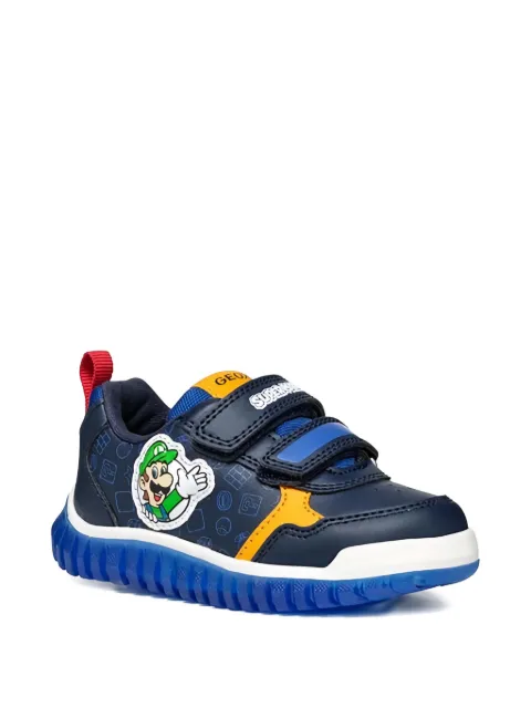 Geox Kids Supermario logo-patch sneakers