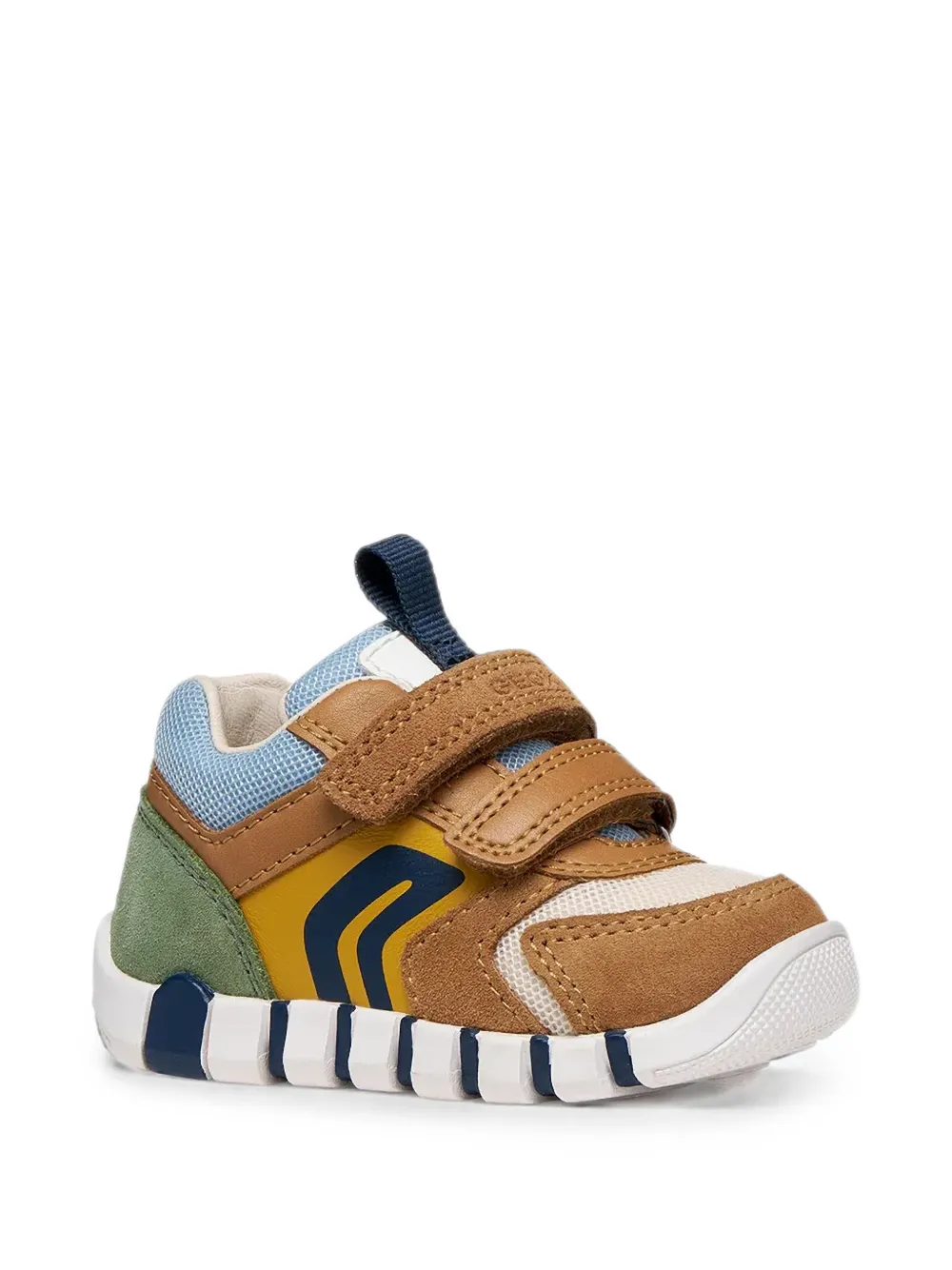 Geox Kids Iupidoo touch-strap sneakers Bruin