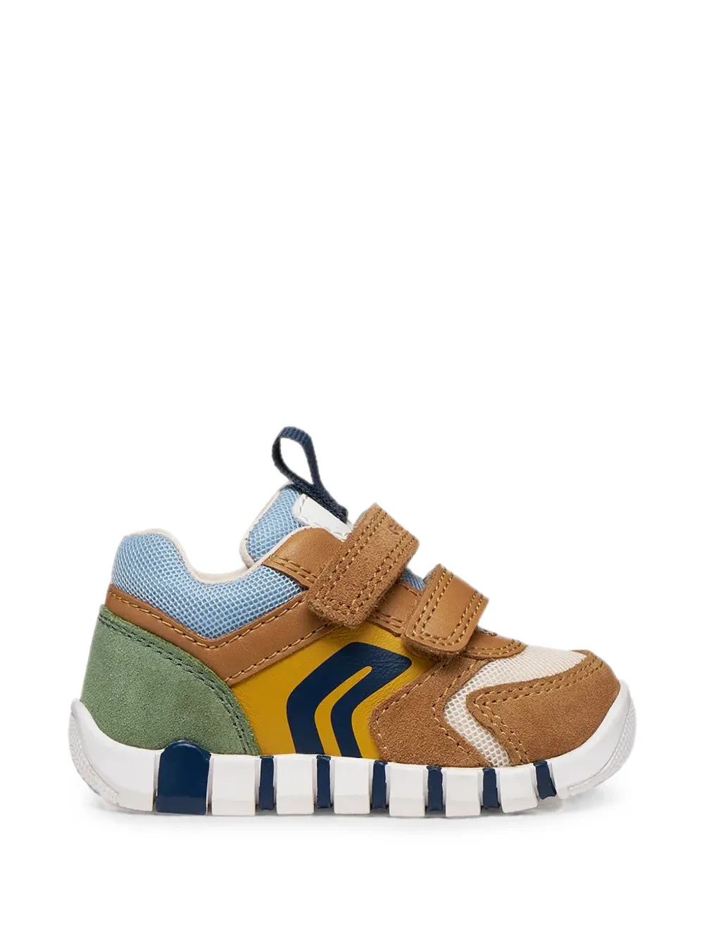 Geox Kids Iupidoo touch-strap sneakers Bruin