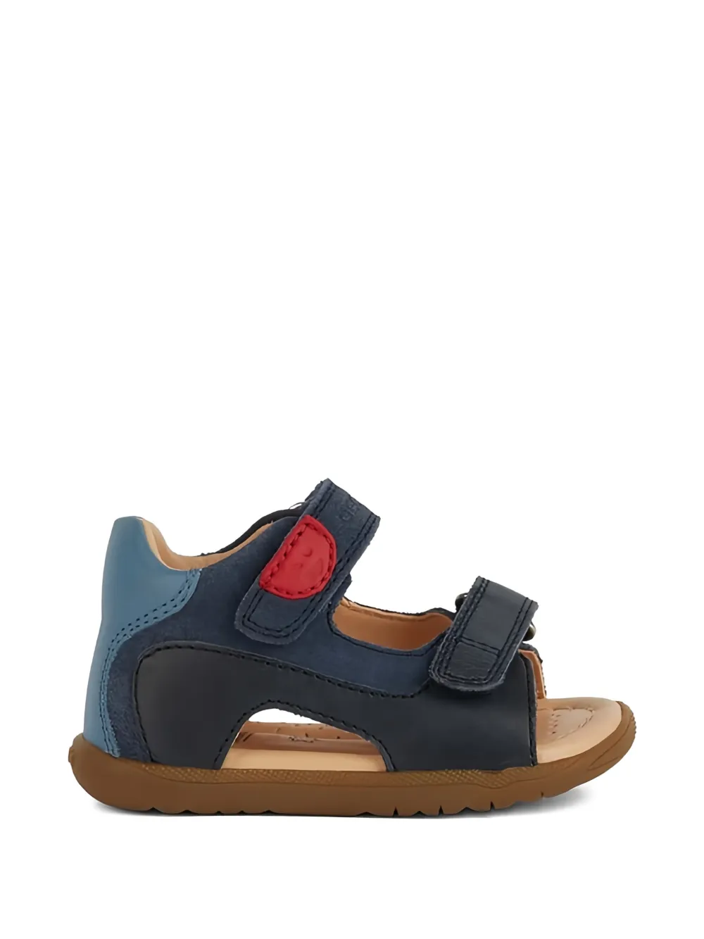 Geox Kids Macchia leather sandals Blauw