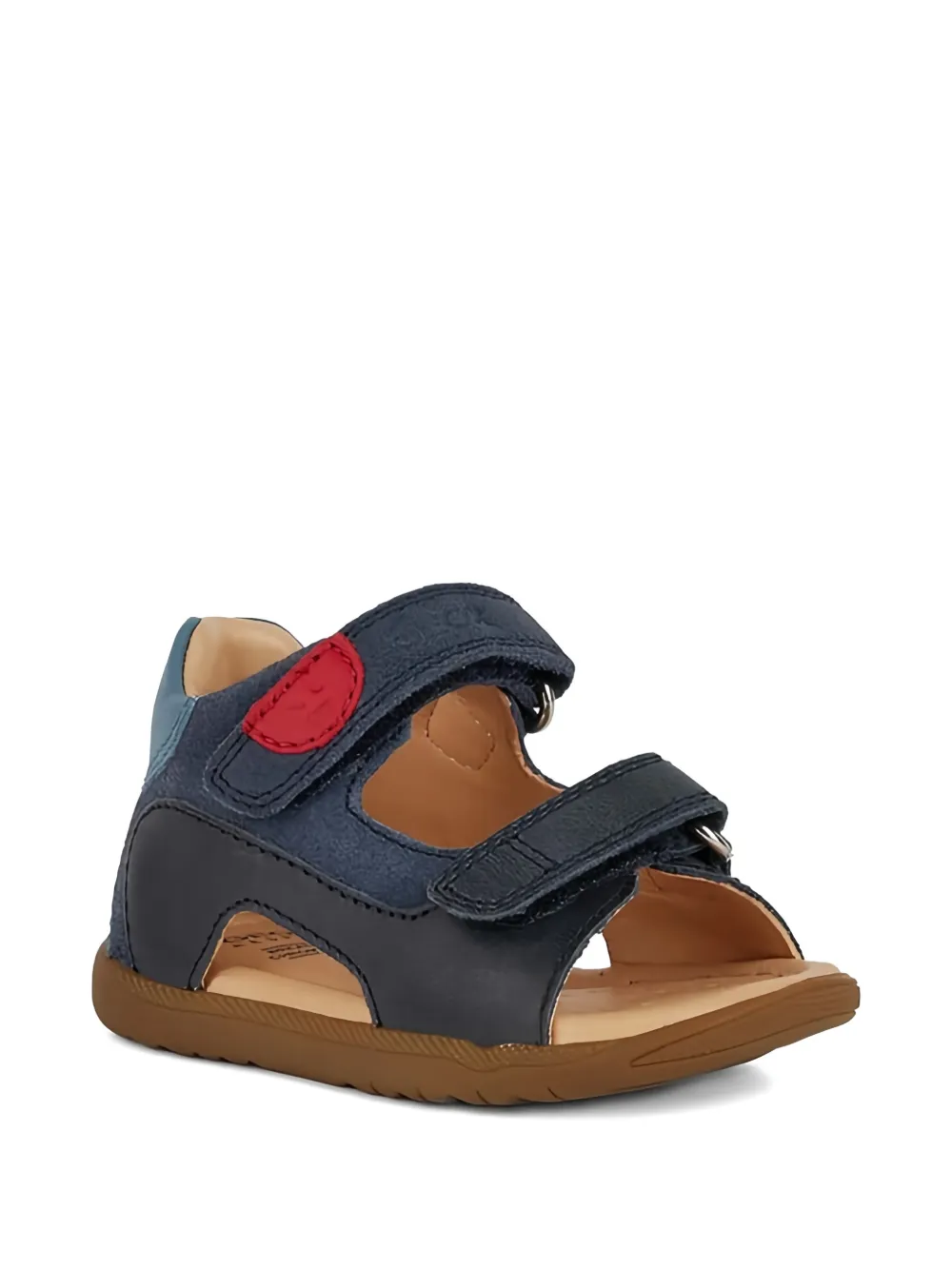 Geox Kids Macchia leather sandals Blauw