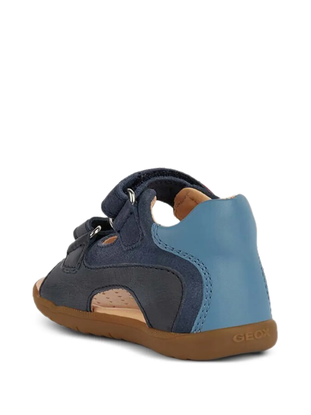 Geox Kids Macchia leather sandals Blauw