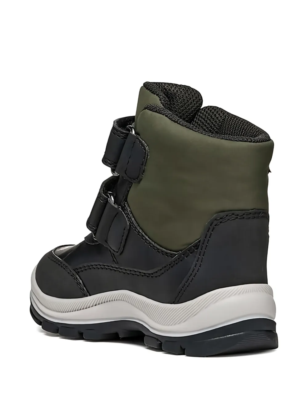 Geox Kids Snowboots met vossenprint Zwart