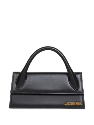 JACQUEMUS 黒 レザー ハンドバッグ 小型 JACQUEMUS（ジャックムス） ショルダーバッグ Le Chiquito Noeud