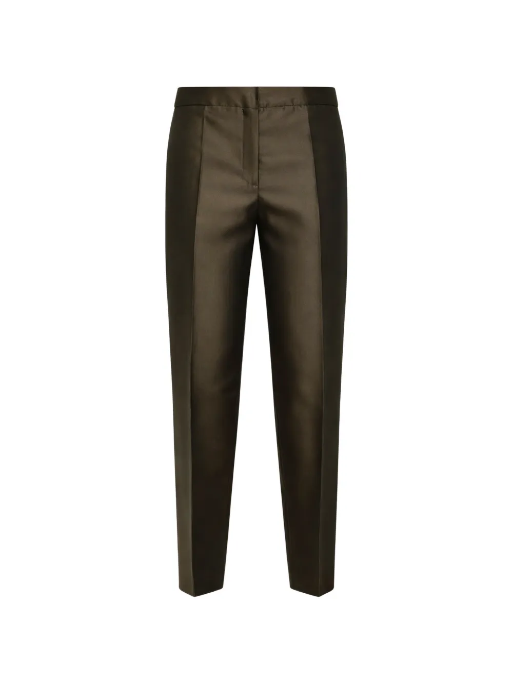 Max Mara pressed carrot trousers - Verde