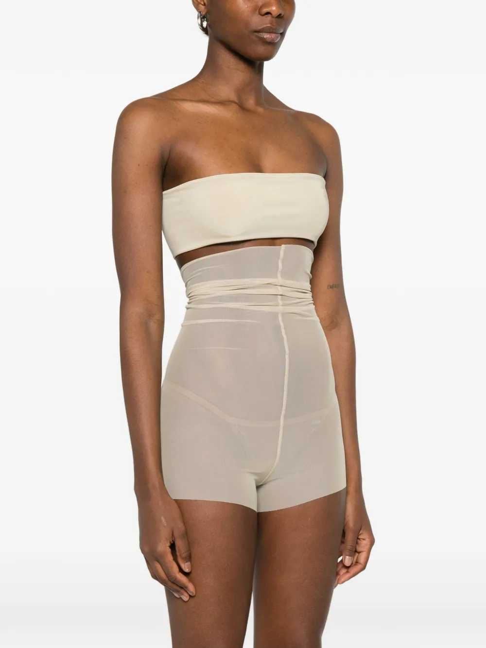 Rick Owens Temple bandeau top Beige