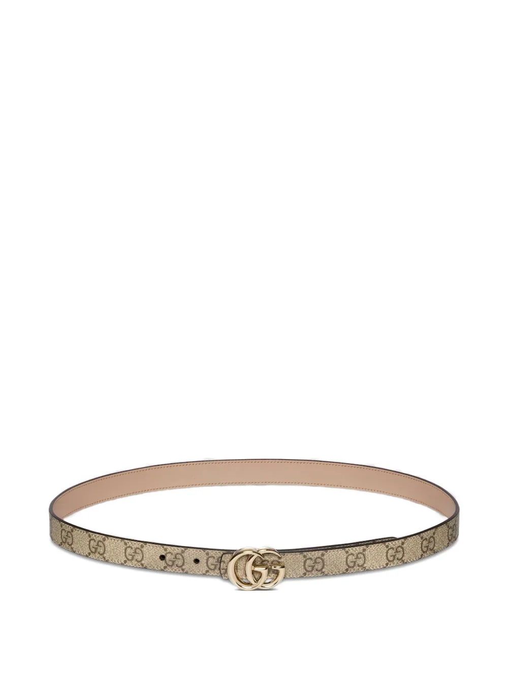 Gucci GG monogram-pattern belt - Nude