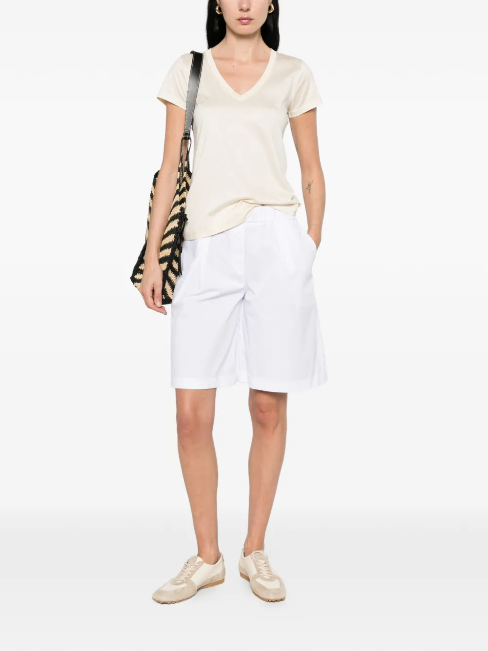  Mazzarelli Calliope T-shirt - Neutrals 