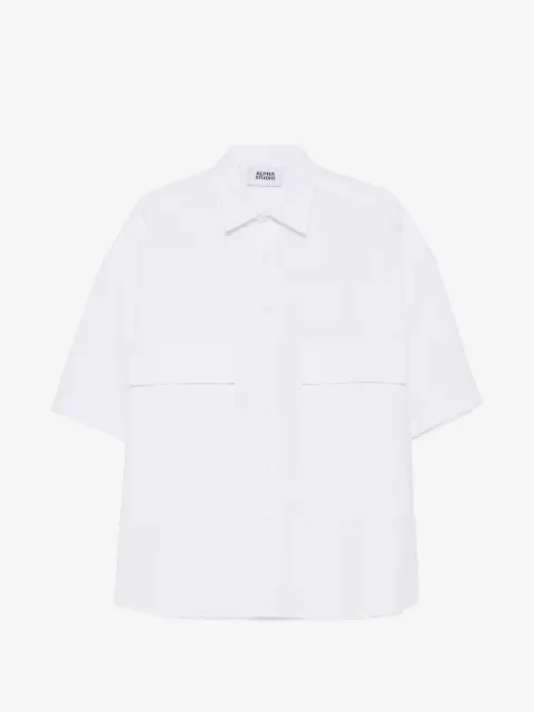 ALPHA STUDIO flap-pocket shirt