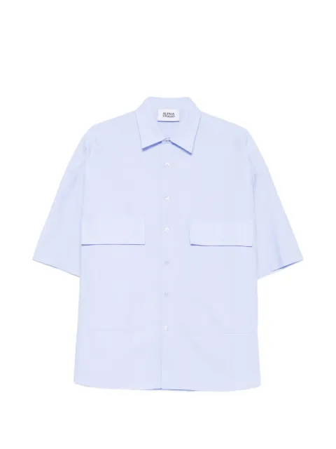 ALPHA STUDIO flap-pocket shirt