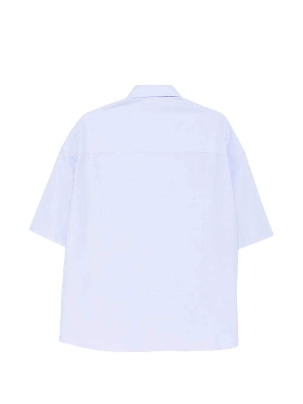 Alpha Studio Flap-pocket Shirt In Blue