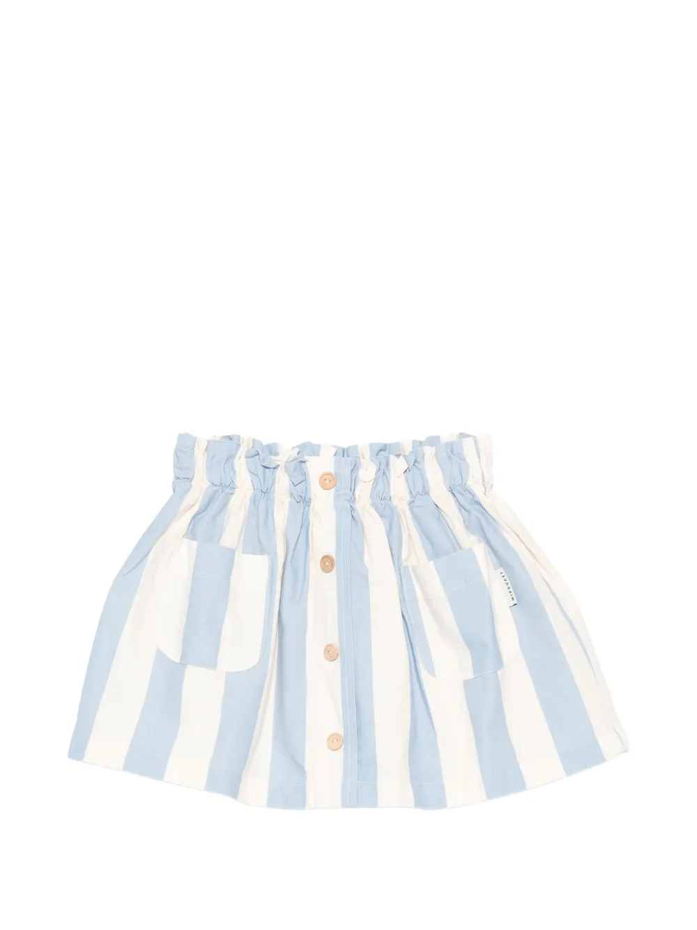 MIPOUNET Claude striped mini skirt - Blu