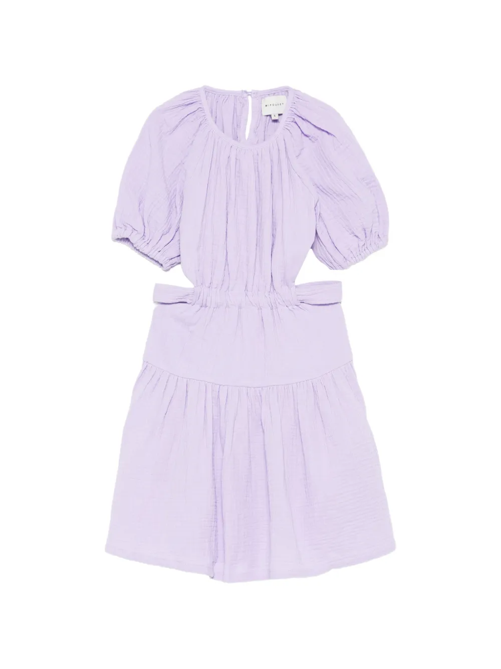 MIPOUNET robe Marine à fronces - Violet