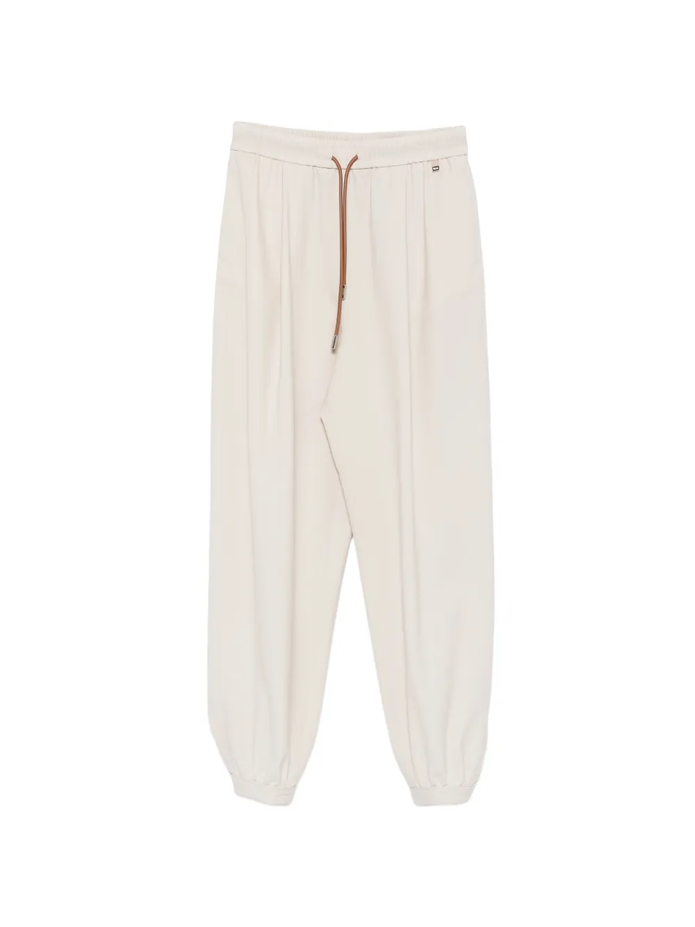 Herno drawstring-waistband elasticated-cuffs trousers - Toni neutri