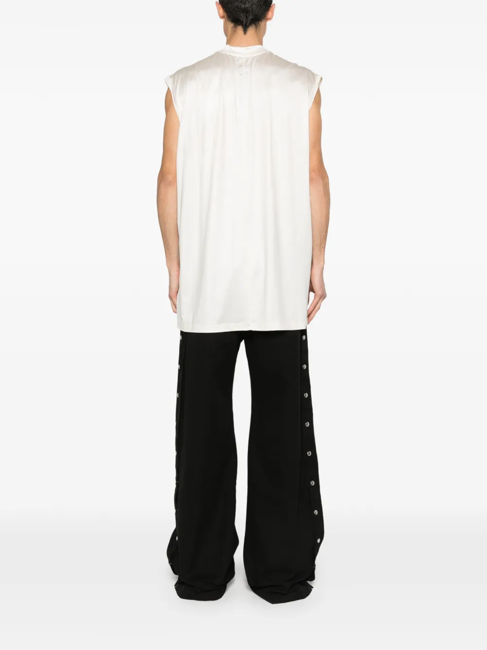 Rick Owens DRKSHDW T-shirt met ronde hals Beige