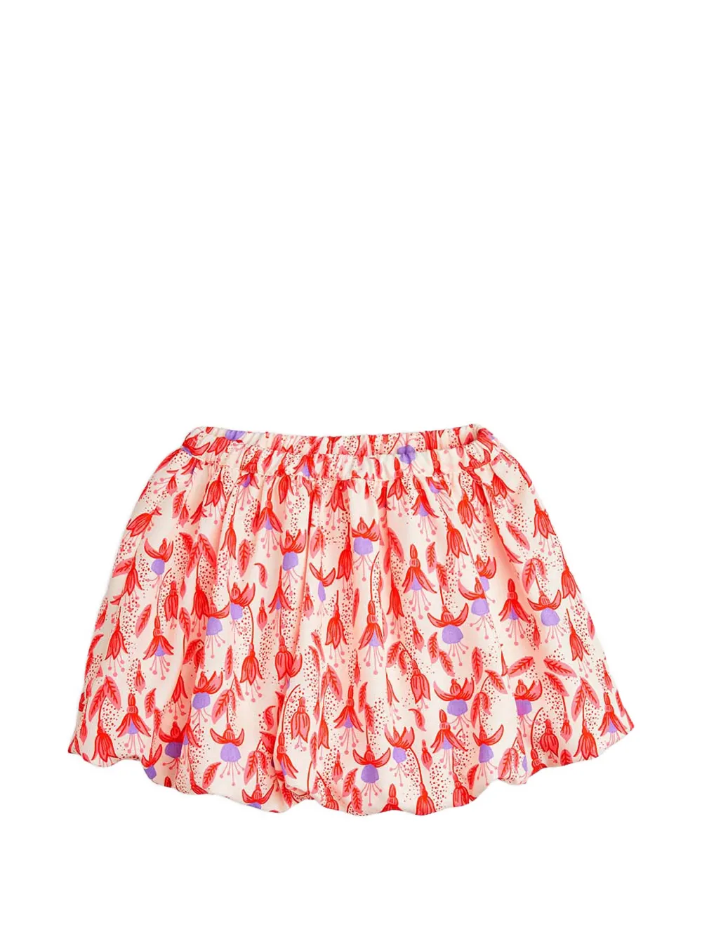 Mini Rodini floral skirt - Rot