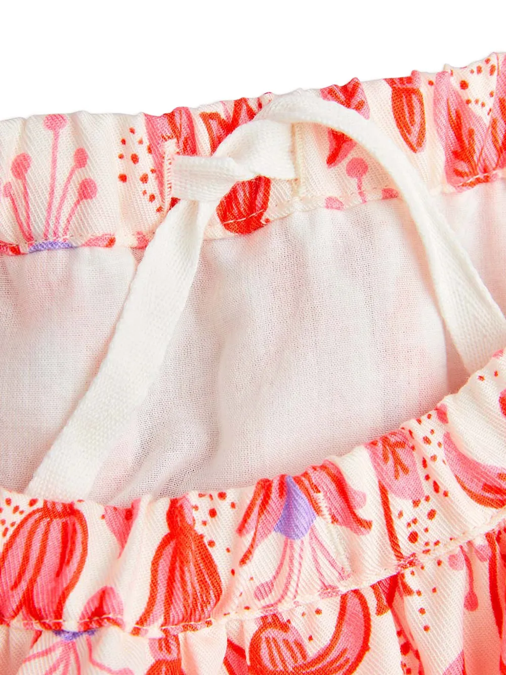 Mini Rodini floral skirt Rood