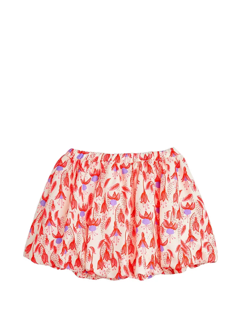 Mini Rodini floral skirt Rood