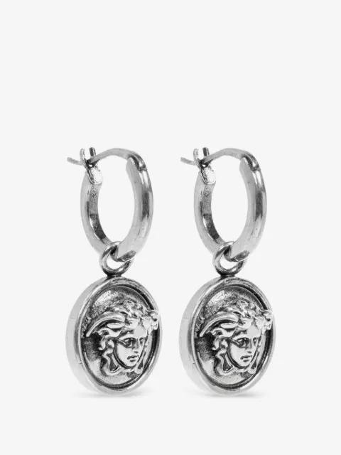 Versace aretes Medusa con medallón