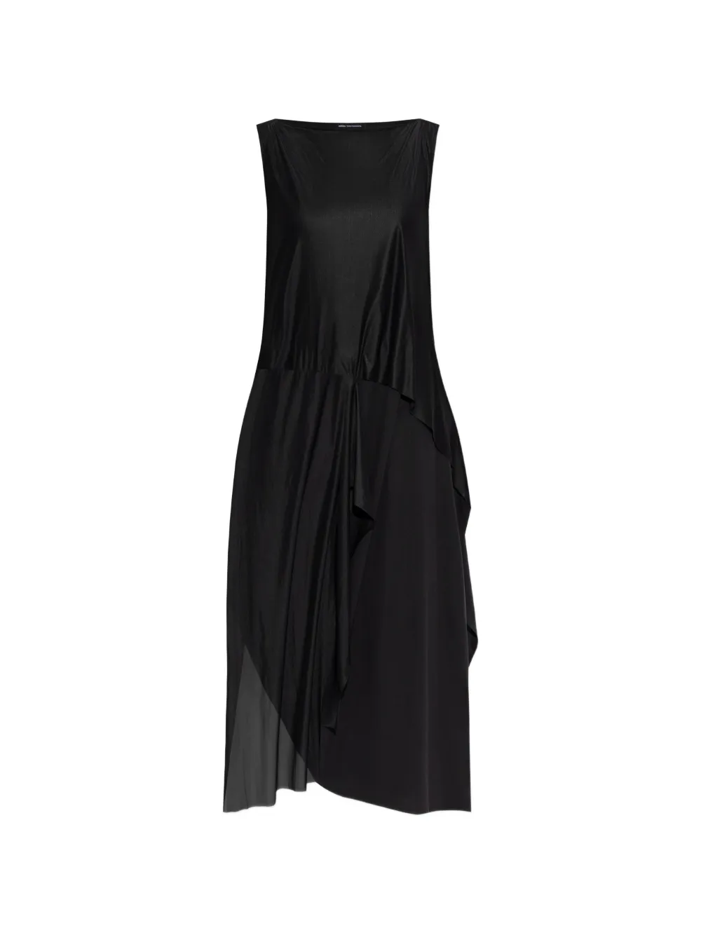 Y-3 draped dress - Nero